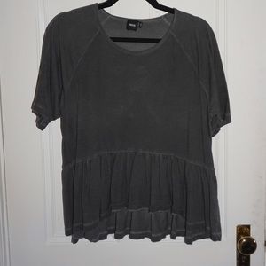 Peplum tee